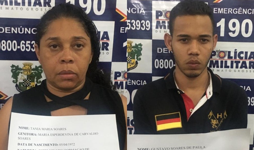 Mãe e filho são presos por estelionato ao aplicarem golpe em venda de carro em Várzea Grande