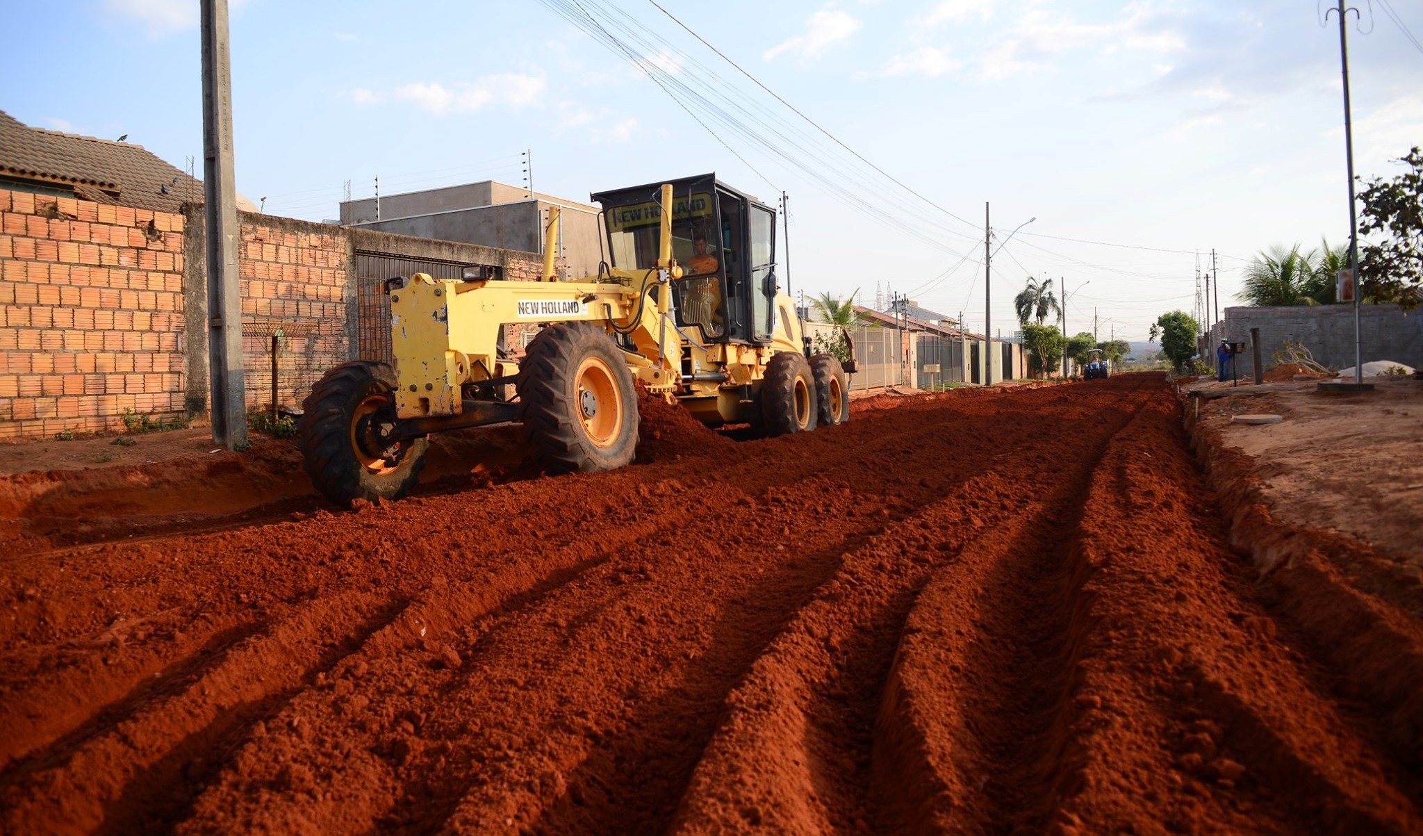 Obras de asfalto no Parque São Jorge já tem cinco ruas concluídas