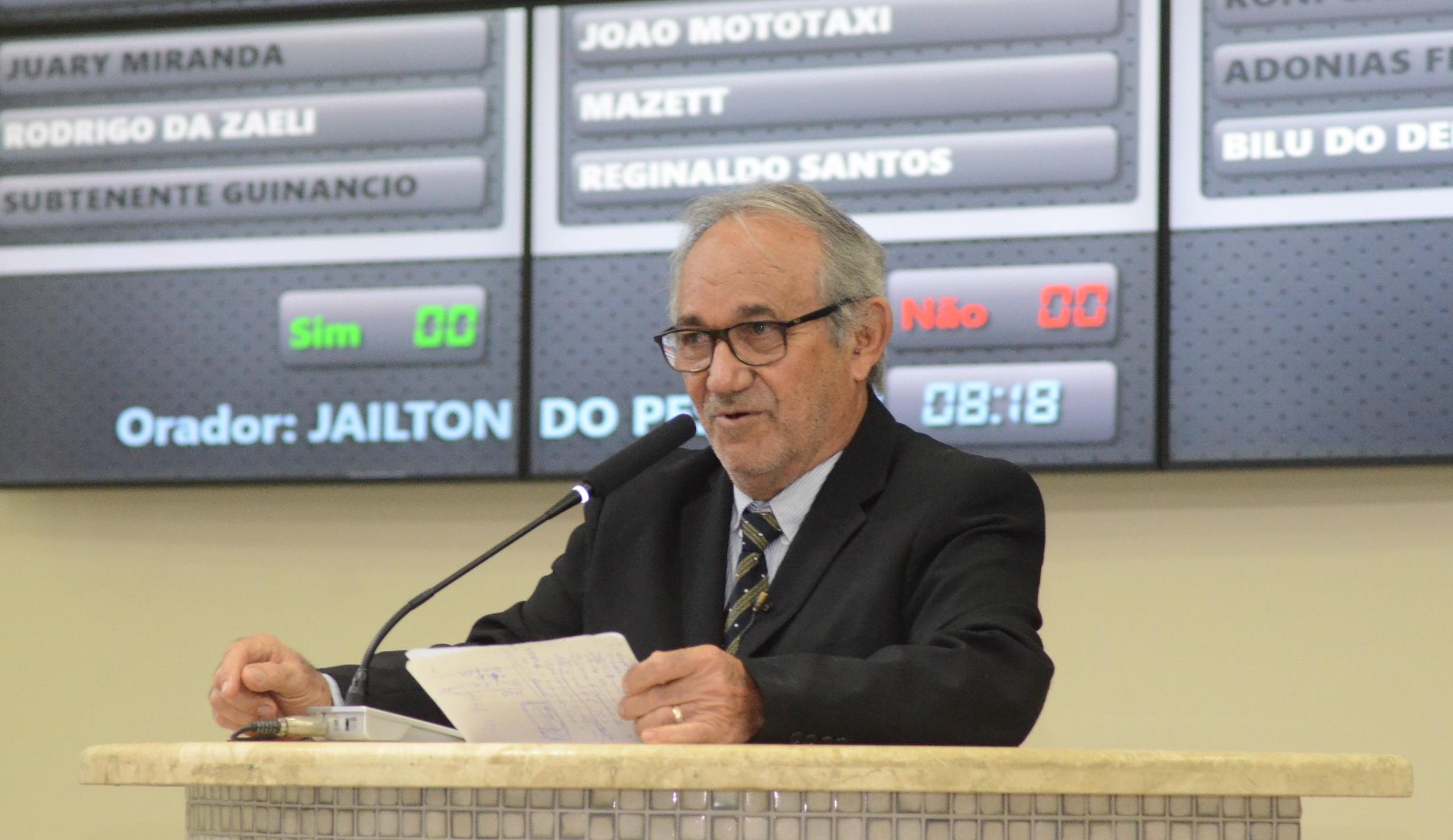 Vereador Jailton convoca secretários para esclarecimentos sobre fiscalização em Rondonópolis