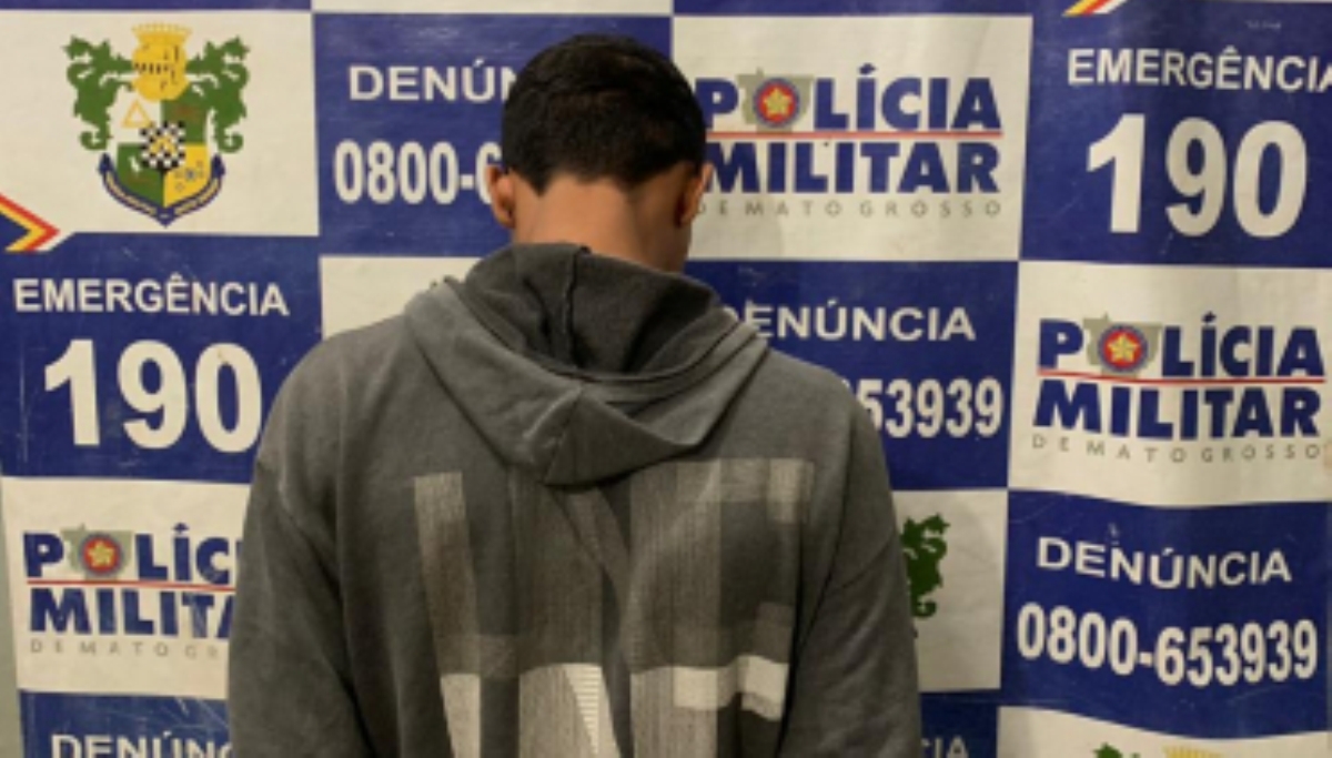 Armado, adolescente rouba quatro estabelecimentos em poucas horas em Rondonópolis