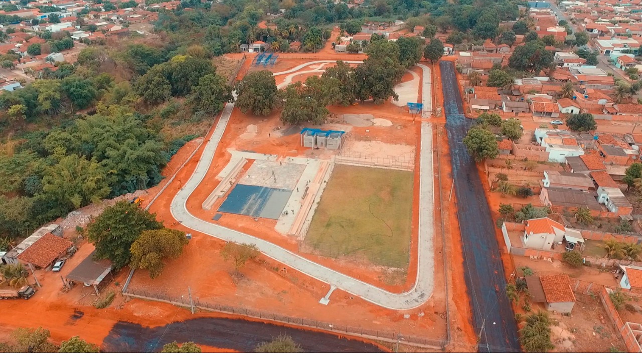 Obras do Parque das Mangueiras seguem avançando