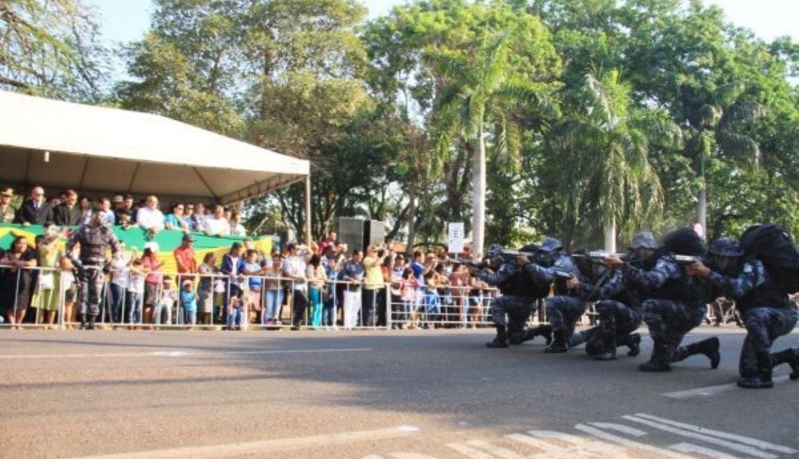 Mais de sete mil pessoas de entidades civis e militares irão se apresentar no Desfile de 7 de Setembro em Rondonópolis