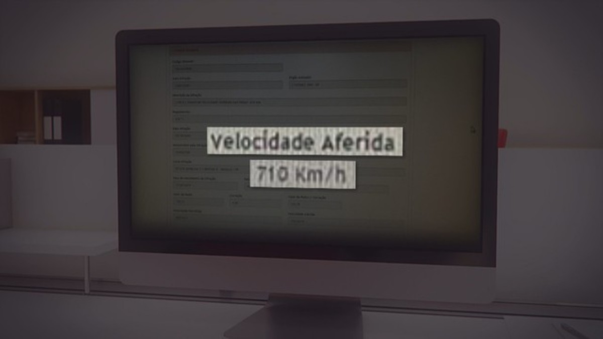 Motorista é ‘flagrada’ a 710 km/h em rodovia de Brasília