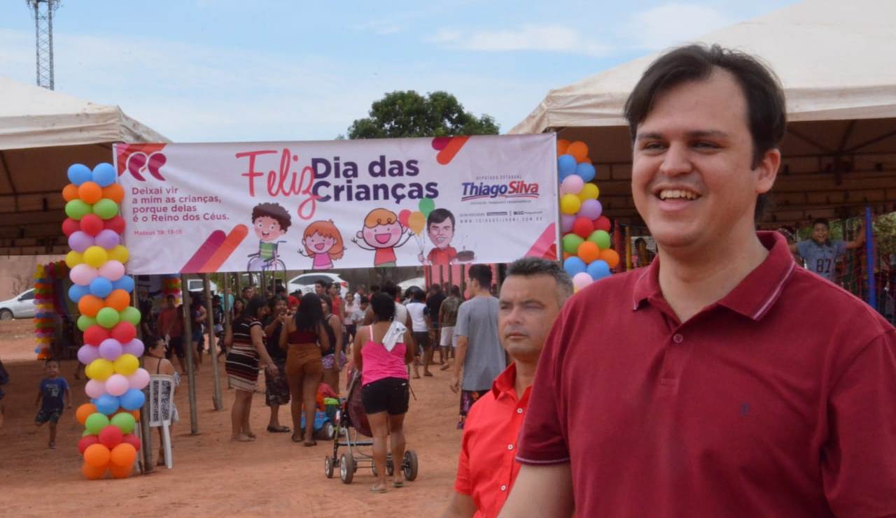 Deputado Thiago Silva realiza festa em comemoração ao Dia das Crianças