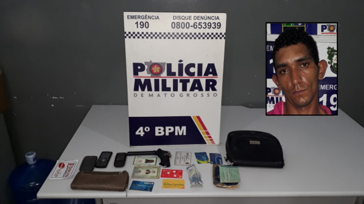 Polícia prende homem que levava filho de 7 anos para assaltar em Várzea Grande