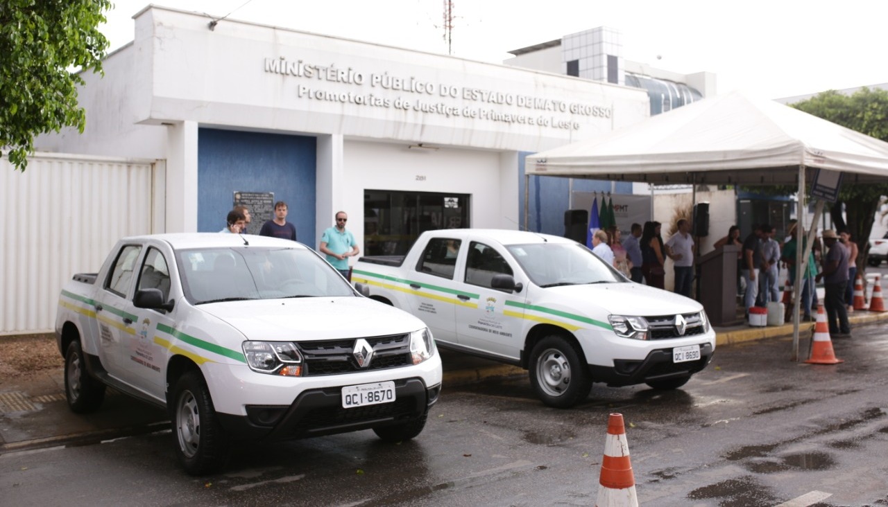 Primavera do Leste | MP doa dois veículos para Secretaria de Meio Ambiente