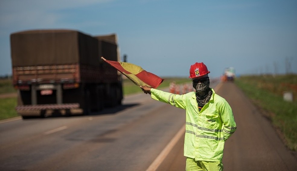 Trecho da BR-163 em MT é interditado neste fim de semana para obra de saneamento; veja desvios