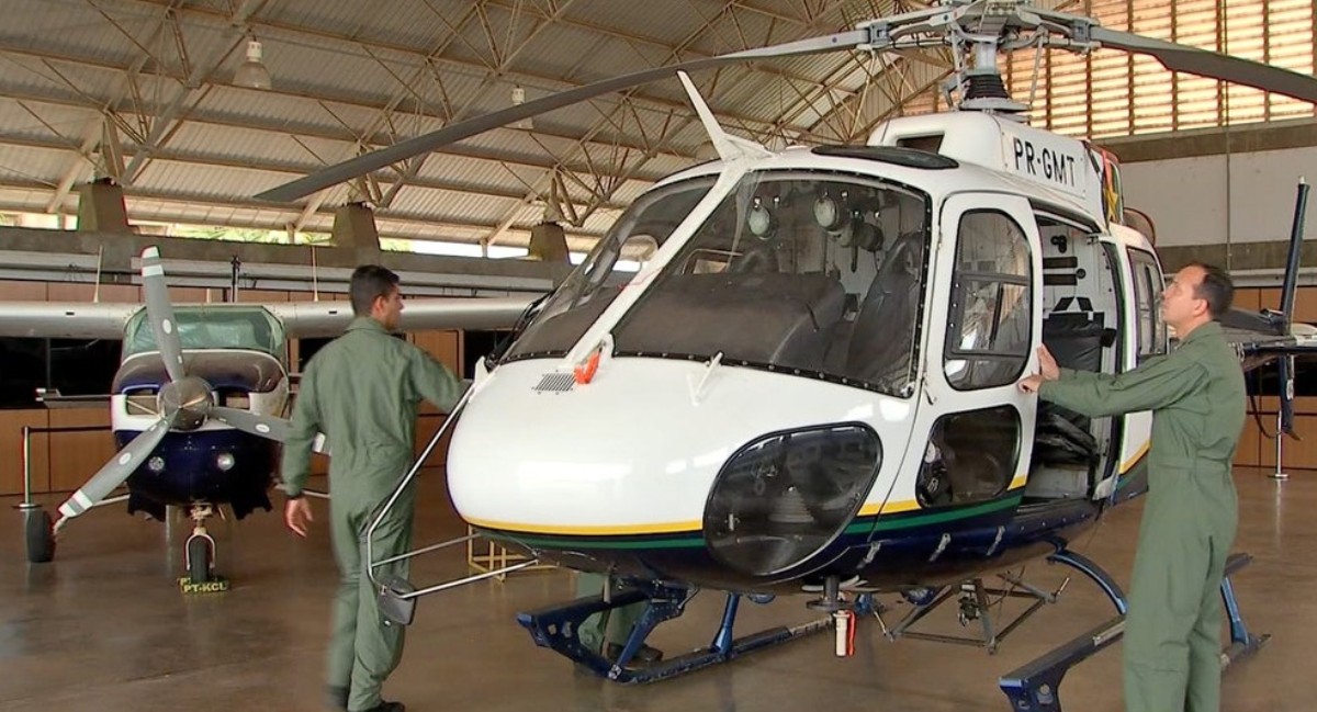 Campanha vai sortear passeio de helicóptero para doadores de sangue no MT Hemocentro