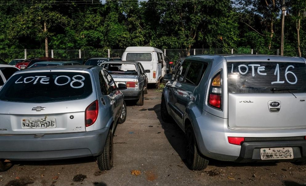Sesp abre leilão de veículos; valor arrecadado vai para Fundo Nacional Antidrogas