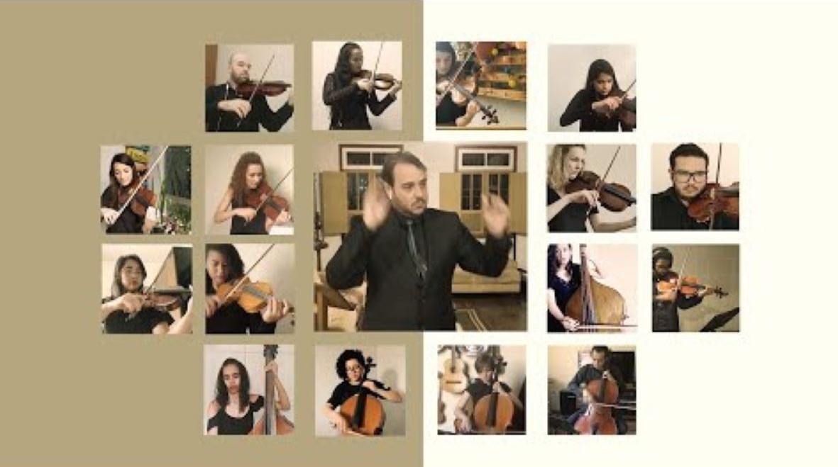 Programa Vale Música promove intercâmbio virtual entre Orquestra Ouro Preto e Instituto Moinho Cultural