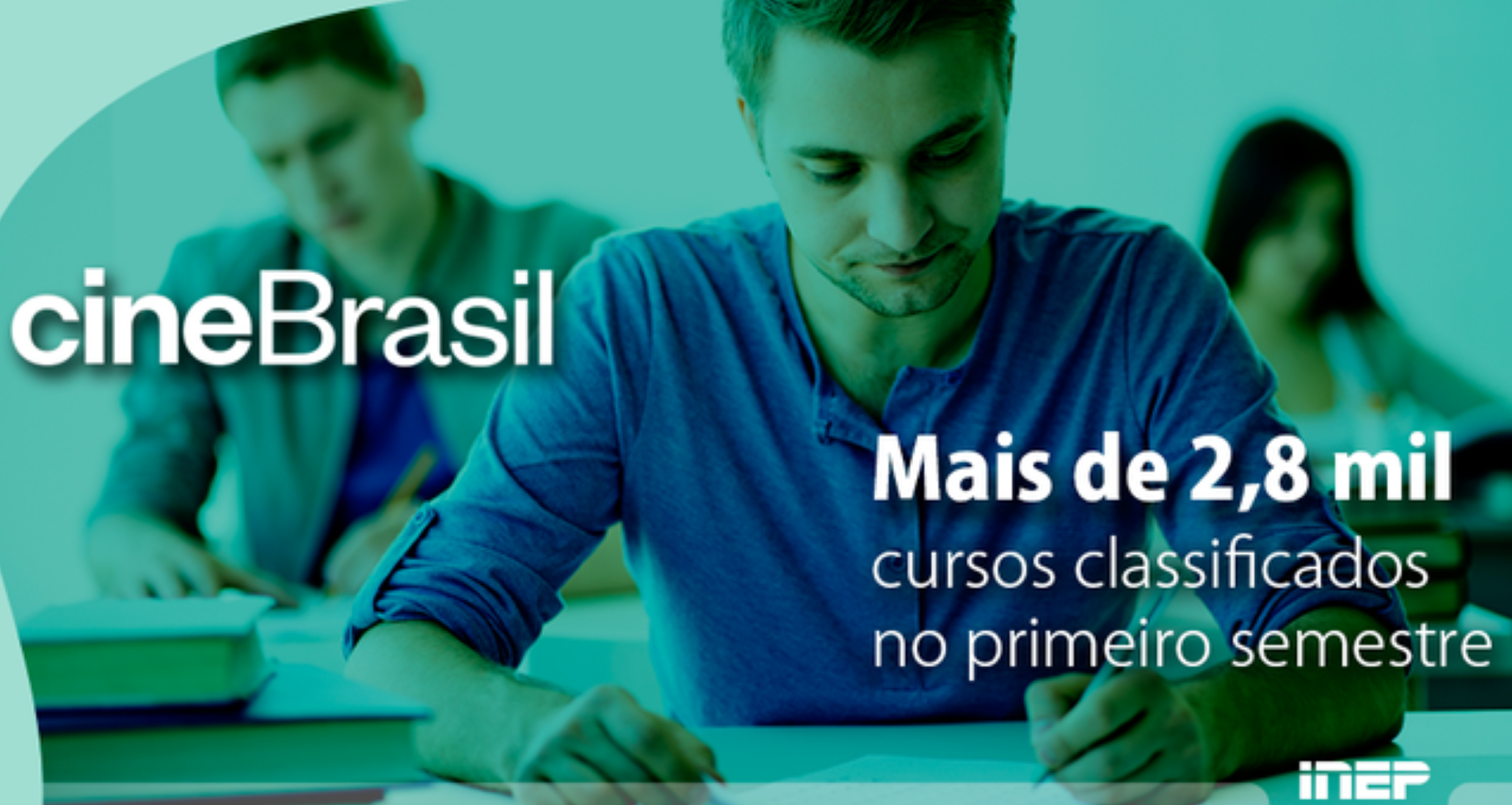 CINE BRASIL:  Mais de 2,8 mil cursos classificados no primeiro semestre