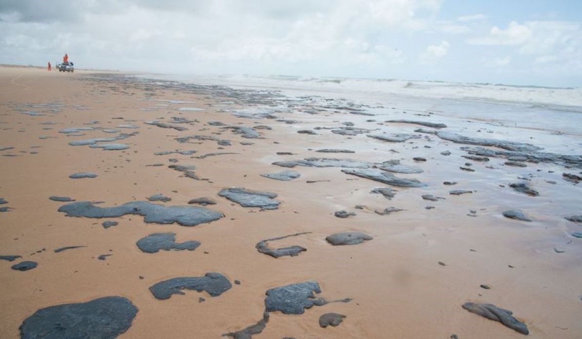 Manchas de óleo ainda representam risco para o mar e à saúde