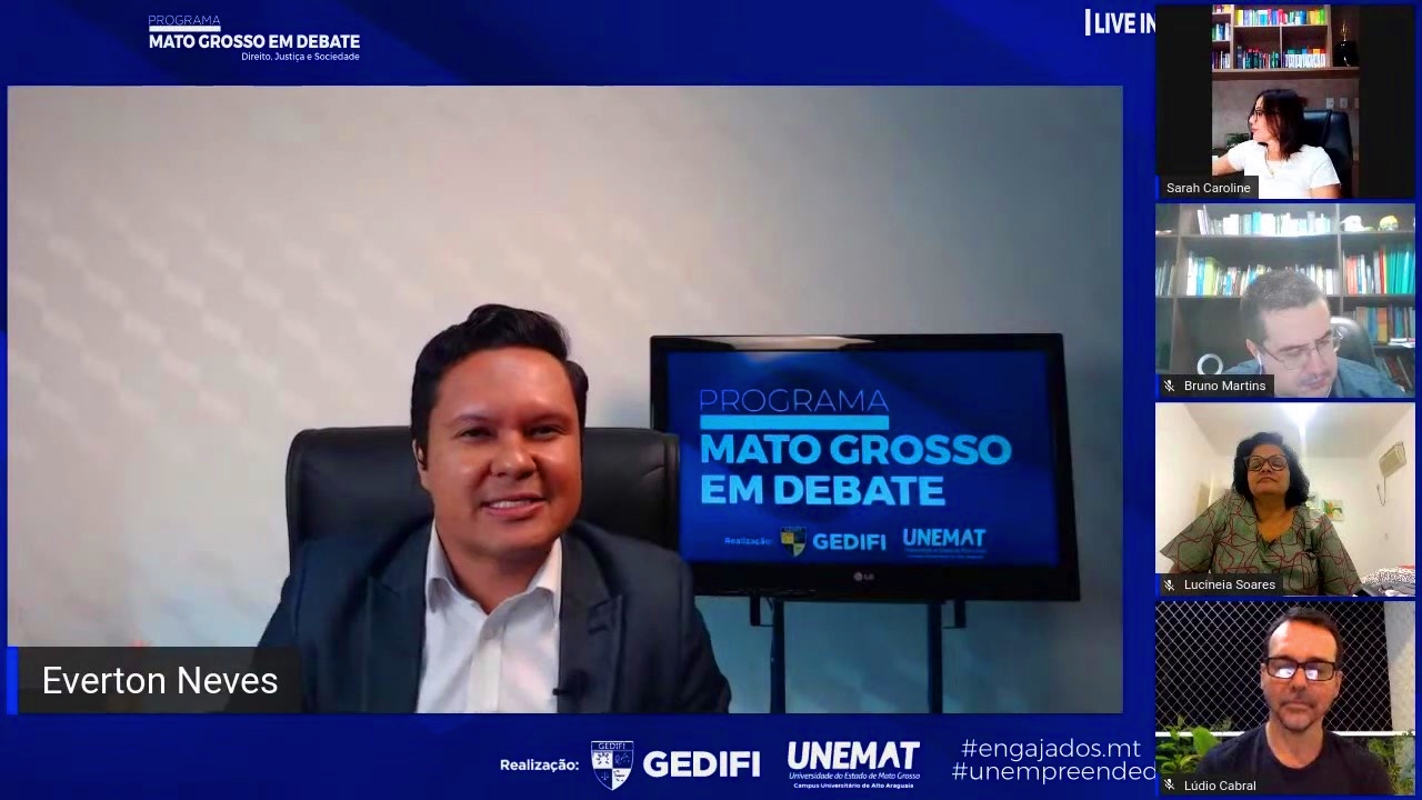 Unemat inicia lives para preparação de alunos para o Enem