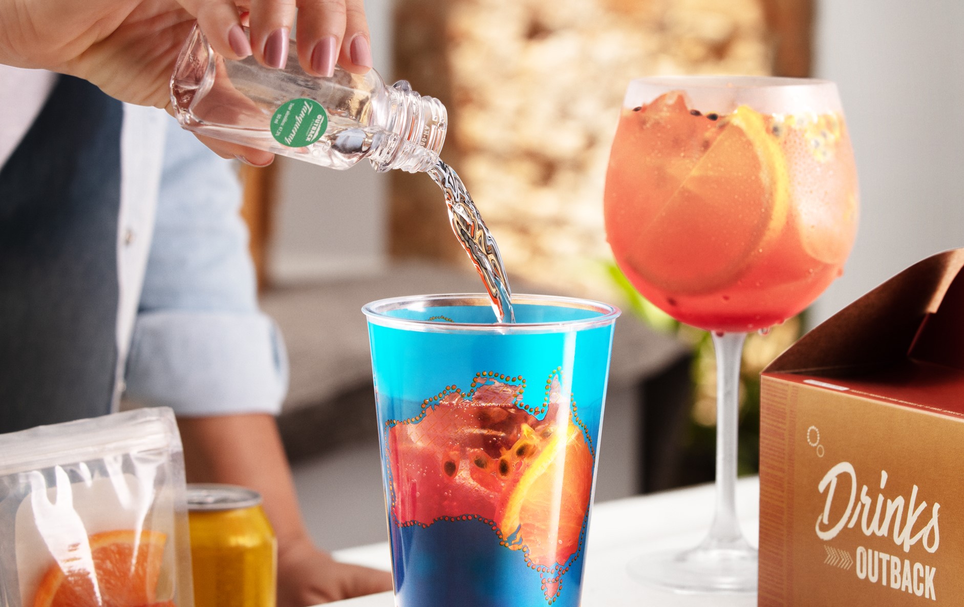 Outback lança experiência Do It Yourself para que clientes façam drinks da marca em casa