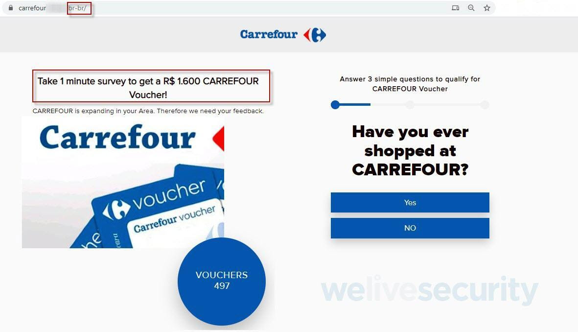 Golpe no WhatsApp faz usuários acreditarem que Carrefour está dando cartões-presente de aniversário