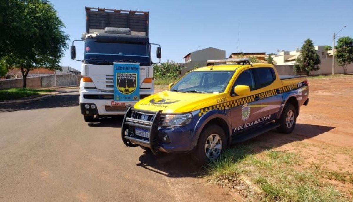 Caminhão de Pedra Preta é apreendido em Mato Grosso do Sul com 5 toneladas de maconha