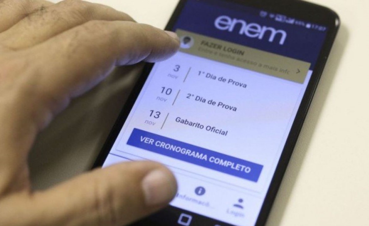 ENEM | Cartão de confirmação estará disponível em 5 de janeiro