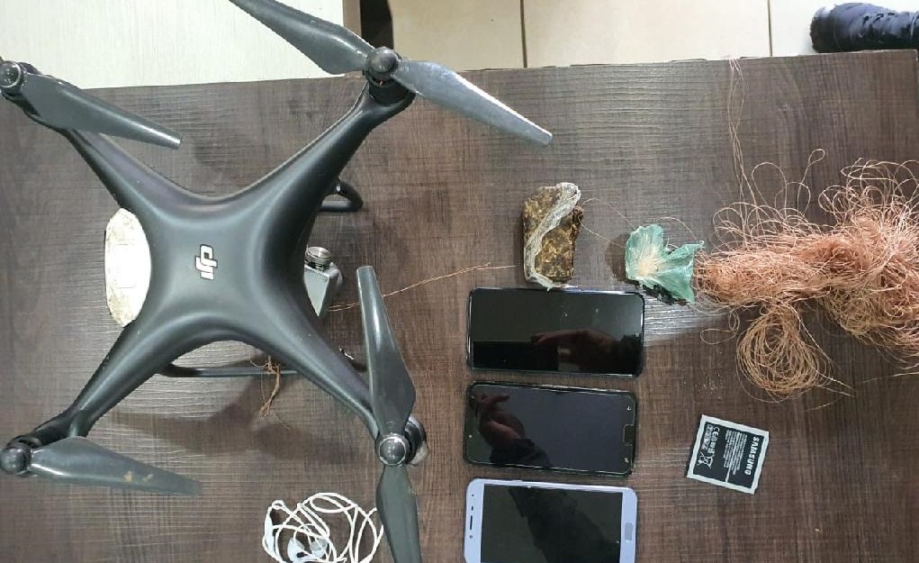 Rondonópolis | Polícia Penal da Mata Grande apreende drone, celulares e drogas neste fim de semana