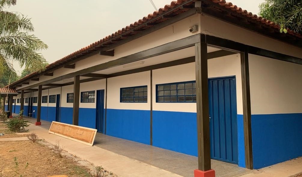 Rondonópolis | Reforma da Escola Rural 14 de Agosto está concluída e deve ser entregue em breve a comunidade