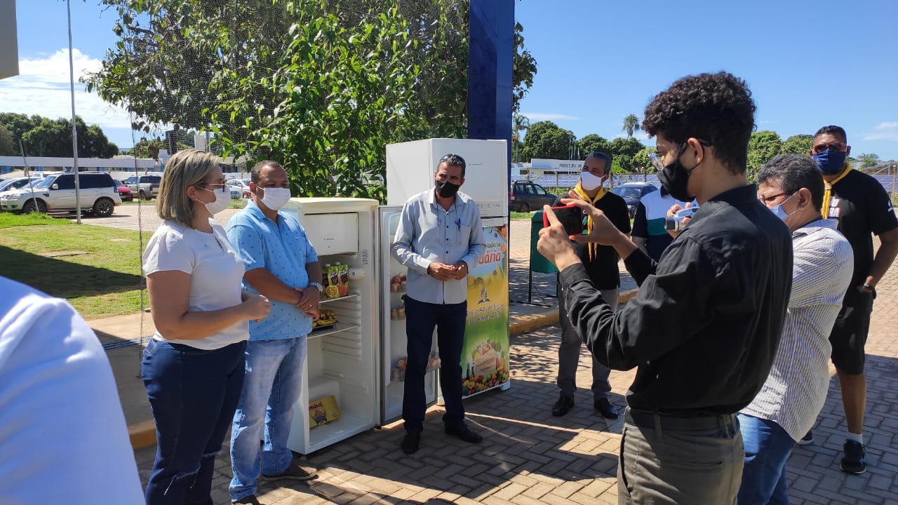 Cáceres | Unidade de Pronto Atendimento recebe Projeto Geladeira Solidária