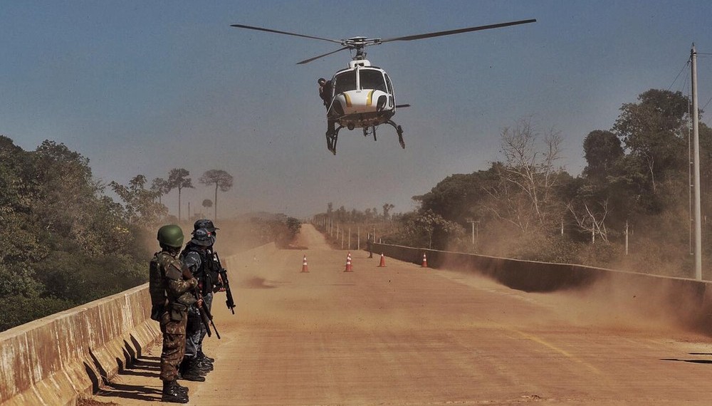 Mais de 60 soldados do Exército chegam em Mato Grosso para reforçar o combate ao desmatamento ilegal