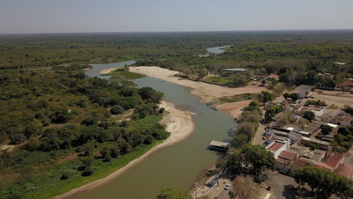 Nível do Rio Paraguai em Cáceres pode chegar a 40 cm e atingir o menor nível desde 1965