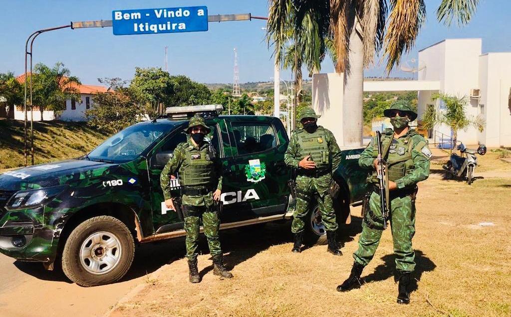 Polícia Ambiental aplica multa e embarga comércio de Itiquira que exercia atividades sem licença