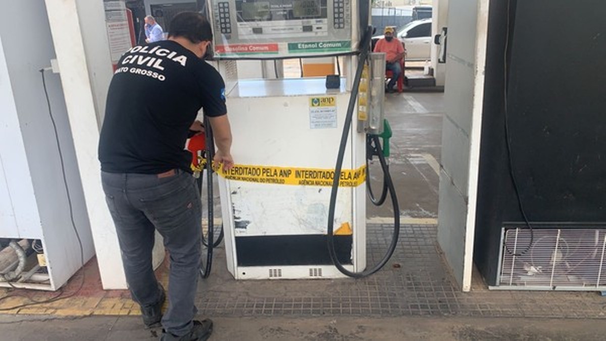 Cuiabá | Gerente de posto de combustível é preso por vender gasolina adulterada