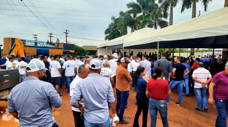 Lideranças se reúnem em manifesto em Sorriso para cobrar duplicação da BR-163