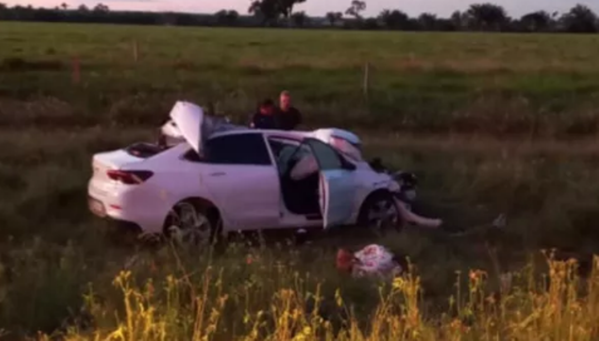 Motorista morre em acidente na MT-246 após carro bater em carreta