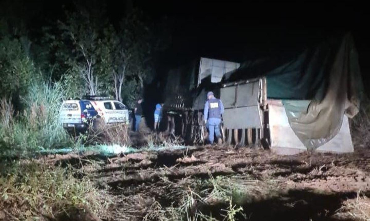 Polícia Militar prende trio e recupera caminhão roubado em Sorriso