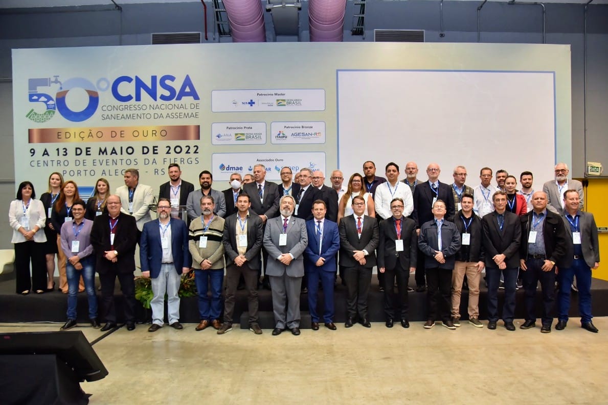 Sanear marca presença no 50º Congresso da Assemae