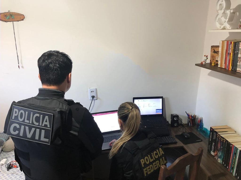 Polícias Civil e Federal cumprem mandados para combate de exploração sexual infantojuvenil
