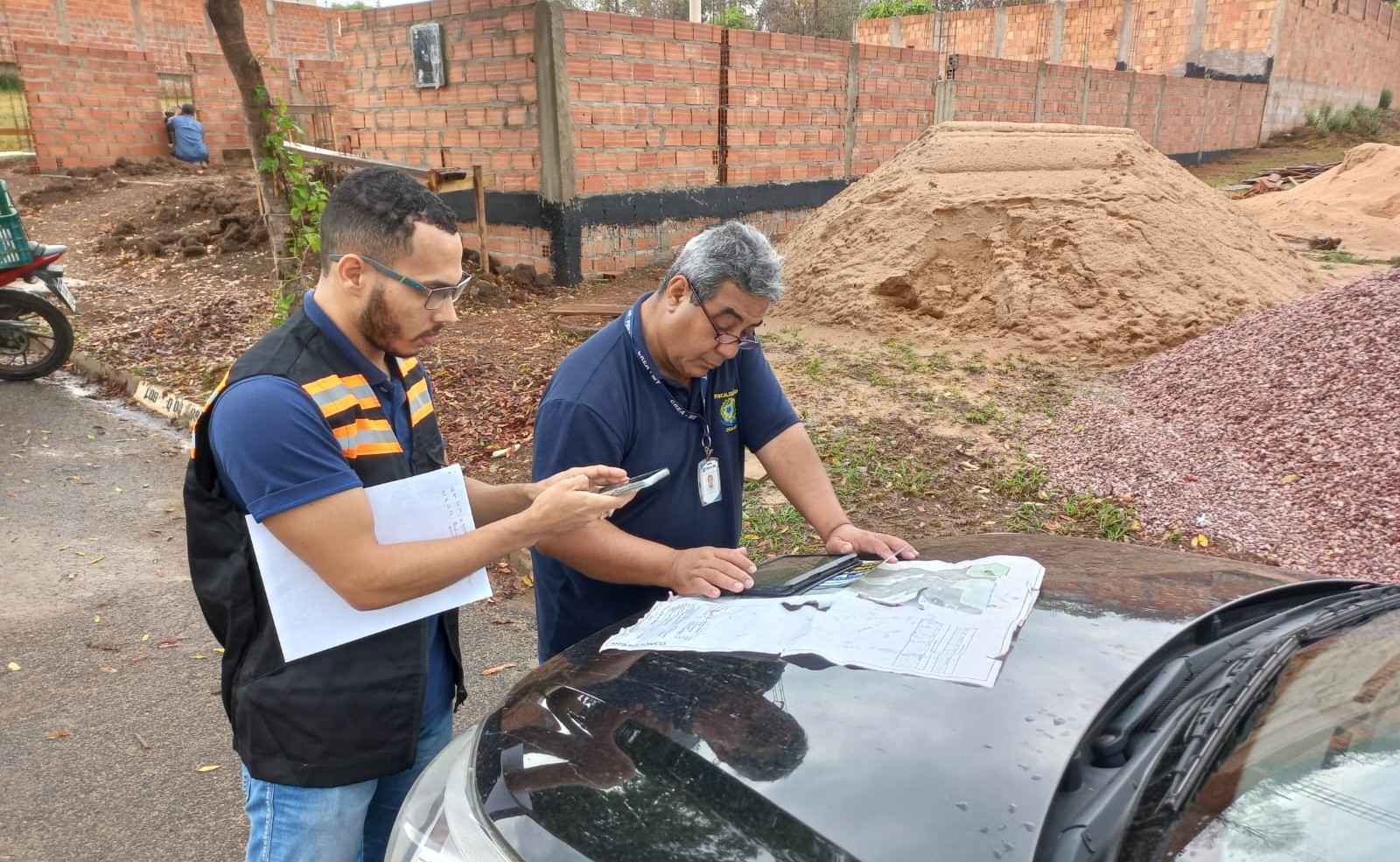 Prefeitura e Crea realizam fiscalização em obras de Rondonópolis
