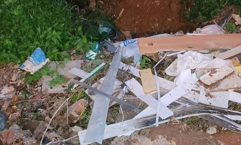 Rondonópolis | Fiscalização flagra descarte ilegal de lixo no Jardim das Flores