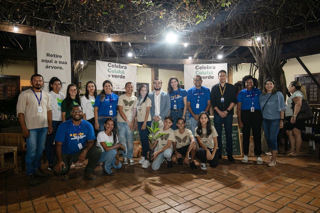 Celebra Cuiabá+Verde distribui mais mil mudas nativas nesta quinta-feira (13)