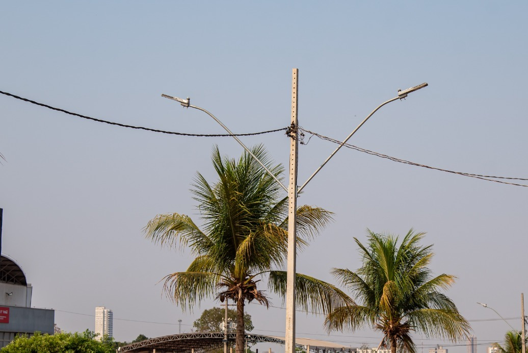 Rondonópolis | Marginais da travessia BR 163/364 começam a receber iluminação de led