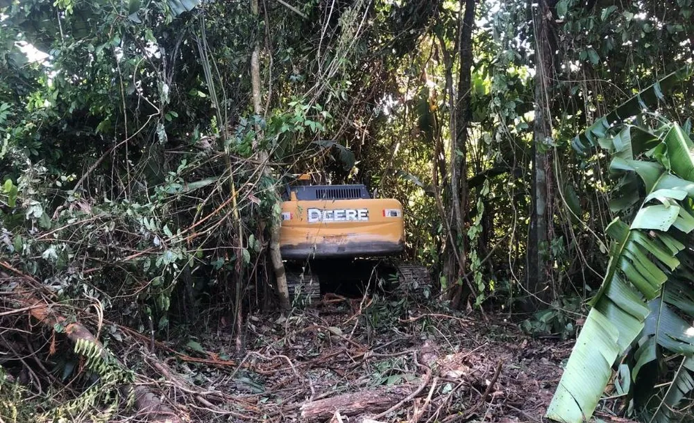 Garimpo é fechado por extrair ouro em área de preservação em MT