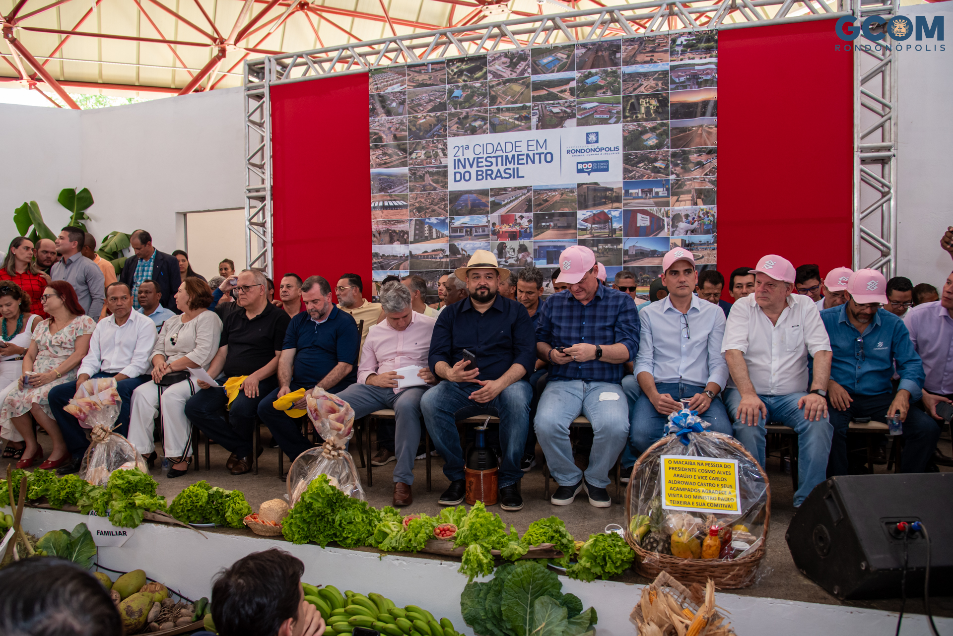 Vinda de ministros a Rondonópolis consolida força política e avanços significativos