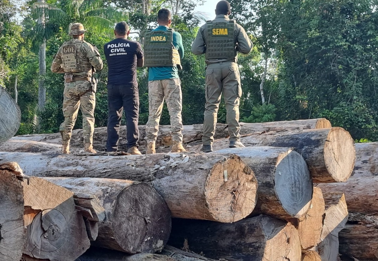 Operação Amazônia realiza dez dias de ações na região de Colniza