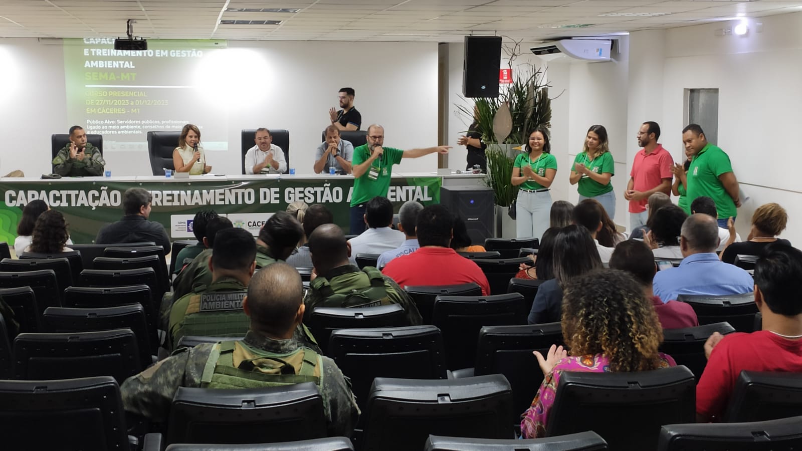 Prefeitura de Cáceres e SEMA-MT promovem curso básico de descentralização ambiental