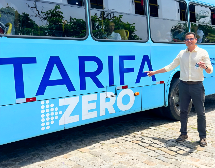 Aylon conhece no sul do Brasil cidades que implantaram a tarifa zero com excelentes resultados para mobilidade urbana e qualidade de vida da população