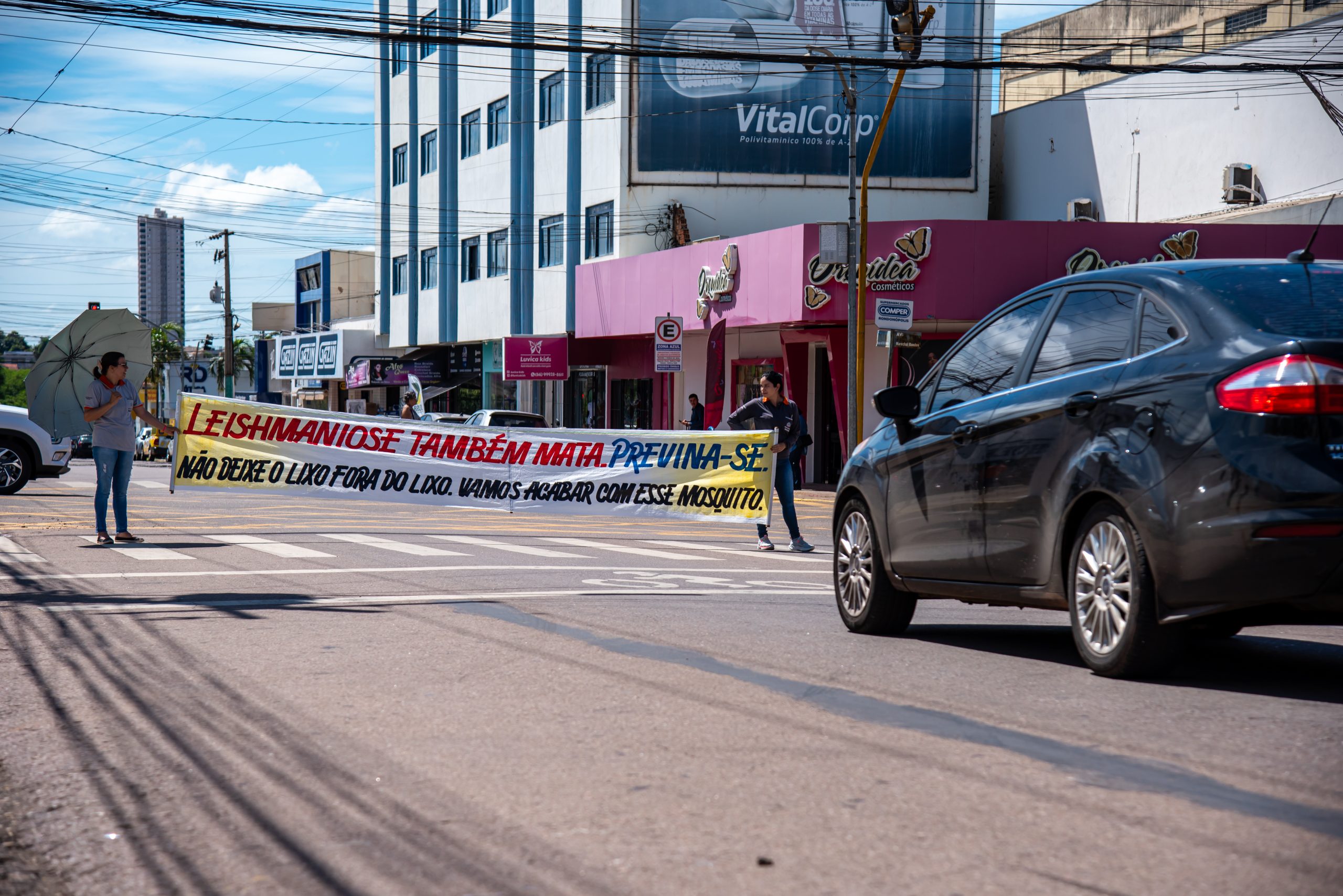 Rondonópolis | Pit Stop leva informação sobre o combate à dengue e leishmaniose