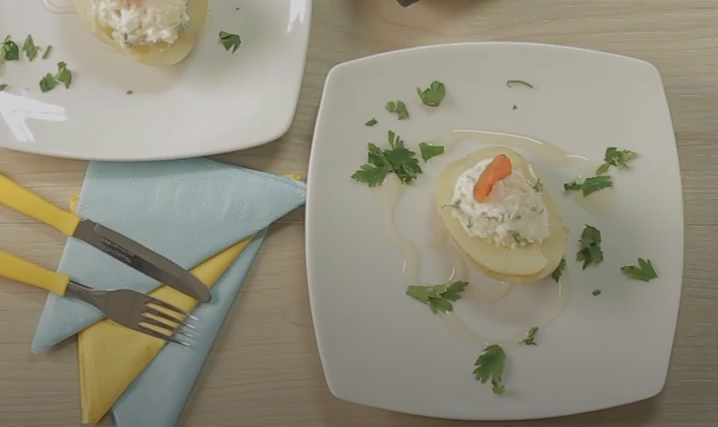 Receita diferenciada para as crianças: Barquinho de Batata com Mel Baldoni Turma da Mônica