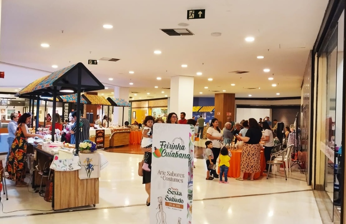 Feirinha Cuiabana acontece de quinta a sábado no Goiabeiras Shopping