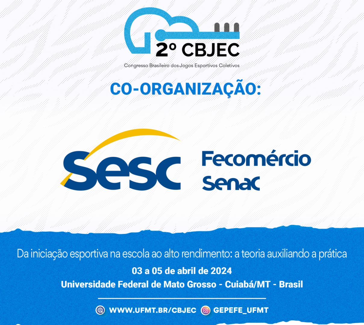 Membros da CBF, professores e pesquisadores estarão em Cuiabá para o 2º CBJEC