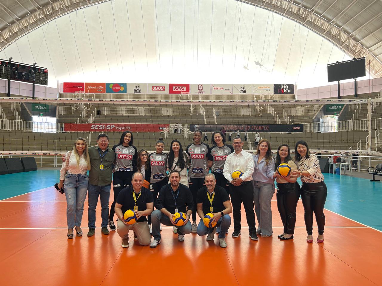 Pernambucanas é a nova patrocinadora do time de vôlei feminino SESI Bauru