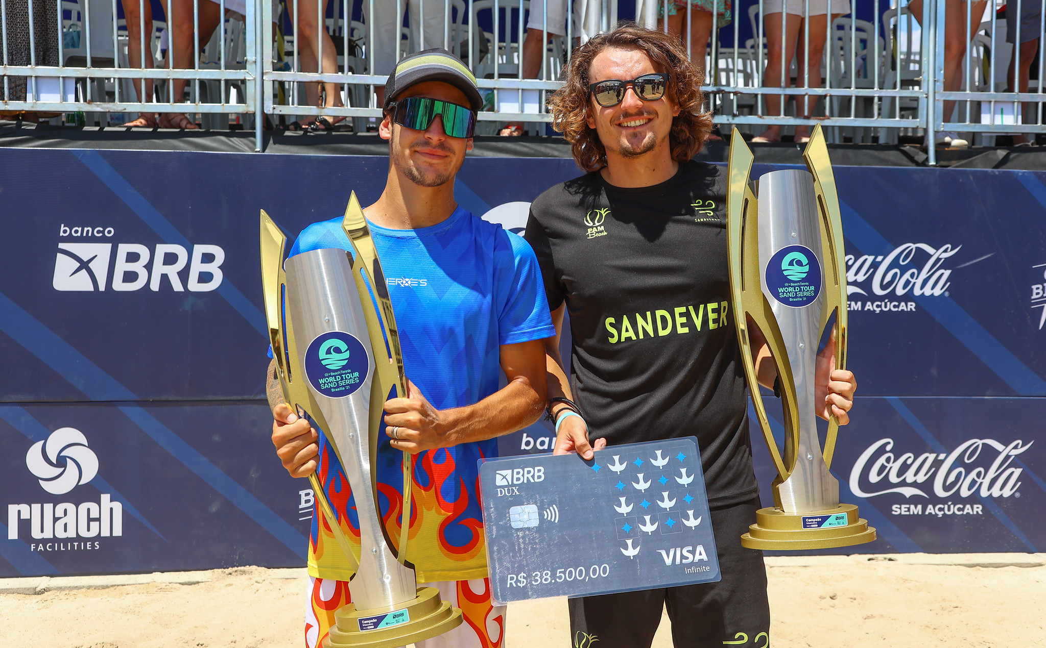 Dupla número 1 do ranking mundial de Beach Tennis ministrará clínicas em Cuiabá