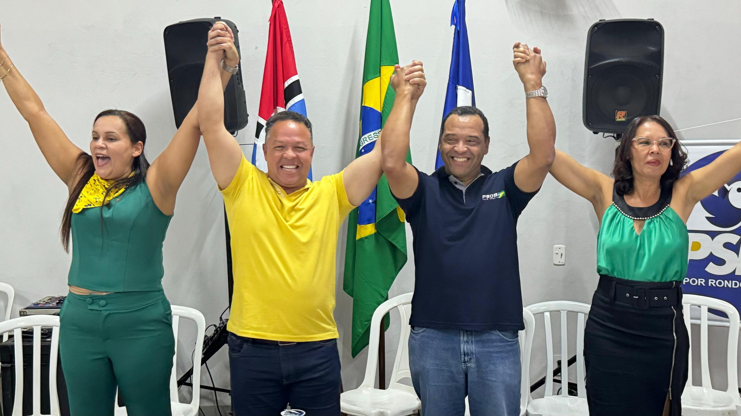 Em convenção, PSDB e Cidadania fecham apoio a Cláudio Ferreira em Rondonópolis