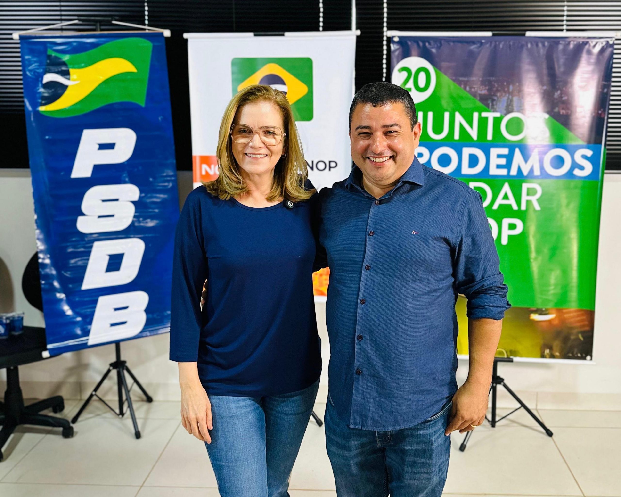 União | Mirtes da Transterra e Adenilson Rocha tem apoio de Bolsonaro e objetivo de transformar Sinop